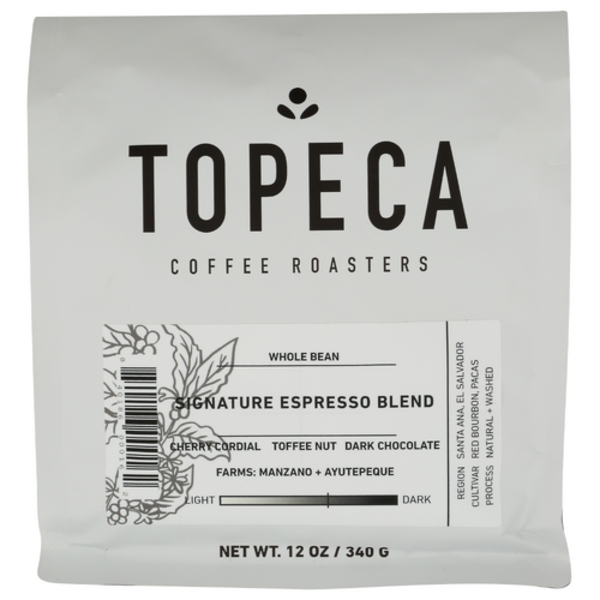 Topeca Signature Espresso Whole Bean Coffee