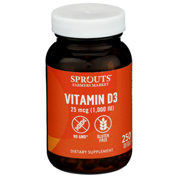 Sprouts Vitamin D3 1000 IU