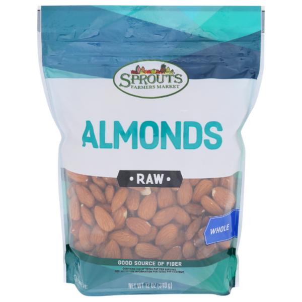 Sprouts Raw Whole Almonds