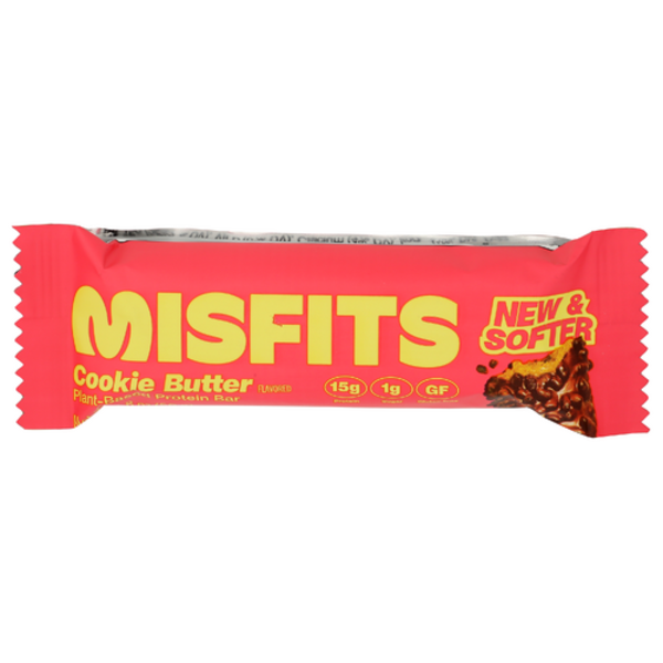 Misfits Cookie Butter Plant Based Protein Bar