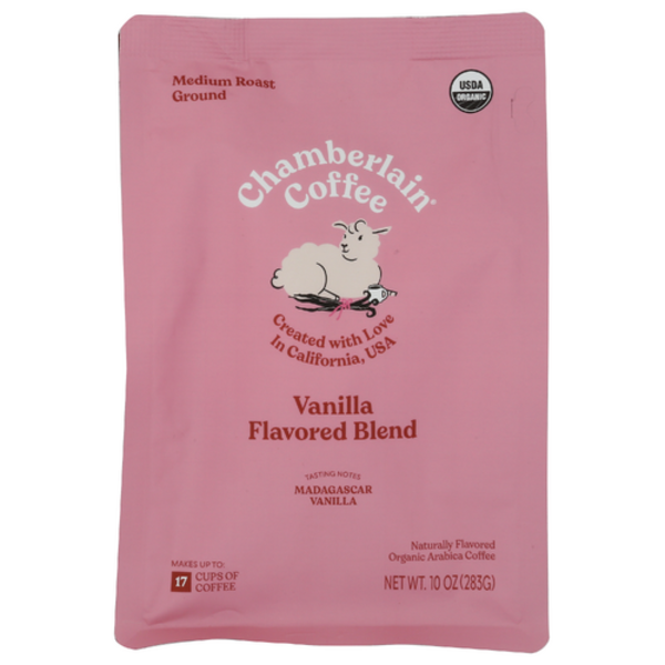 Chamberlain Coffee Organic Fluff Lamb Vanilla Blend Coffee