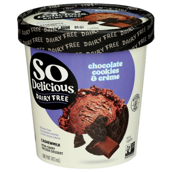 So Delicious Chocolate Cookies & Cream Frozen Dessert