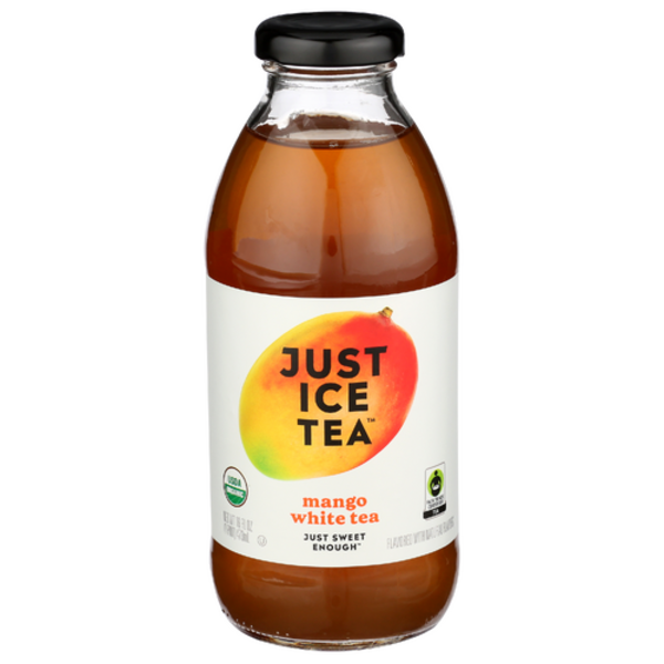 Just Ice Tea Organic Mango White Ice Tea