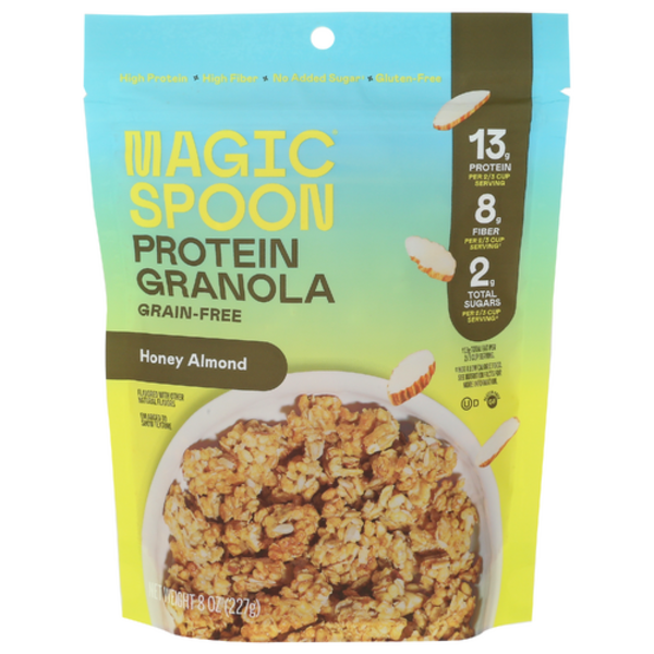 Magic Spoon Honey Almond Grain-Free Protein Granola