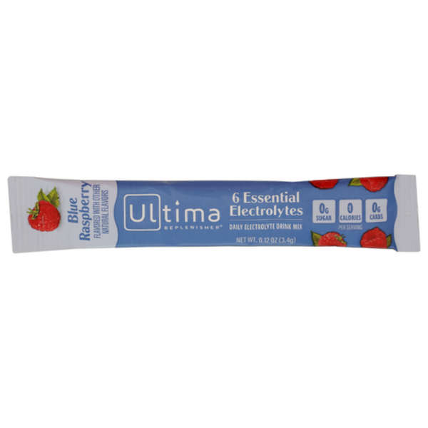 Ultima Replenisher Blue Raspberry Electrolyte Drink Mix Packet