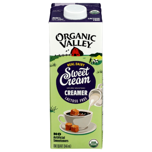 Organic Valley Organic Sweet Cream Lactose Free Creamer