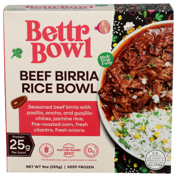 Bettr Bowl Beef Birria Rice Bowl