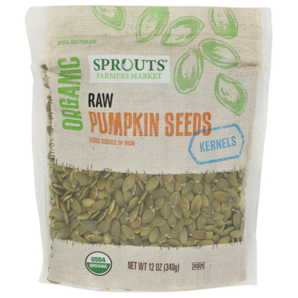 Sprouts Organic Raw Pumpkin Seed Kernels