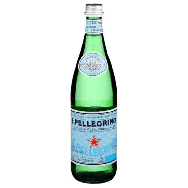 San Pellegrino Sparkling Mineral Water Glass