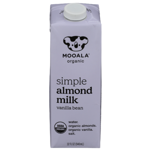Mooala Organic Vanilla Bean Simple Almond Milk