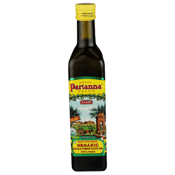 Partanna Organic Smooth Fruity & Balanced Extra Virgin Olive Oil