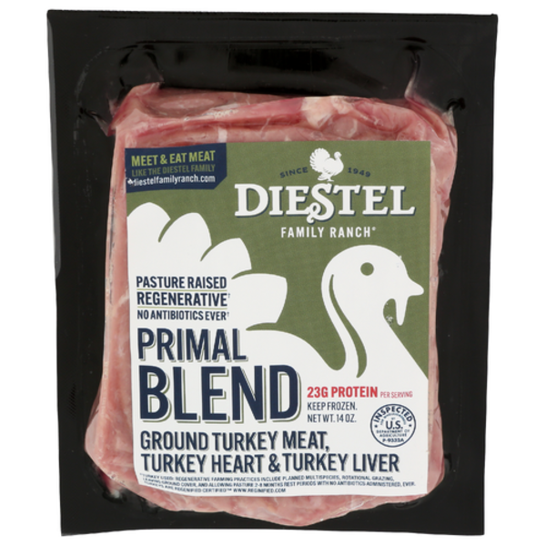 Diestel Family Ranch Primal Blend Frozen Ground Turkey