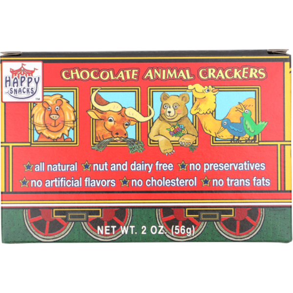 Happy Snacks Circus Box Chocolate Animal Crackers
