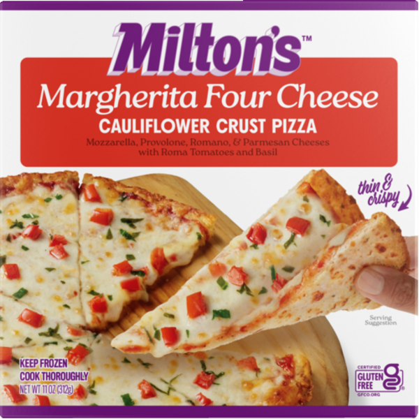 Milton's Margherita Four Cheese Cauliflower Crust Pizza