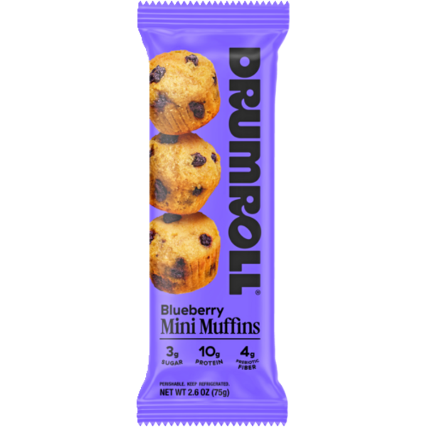 Drumroll Blueberry Mini Muffins