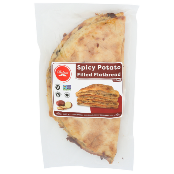 Bolani Spicy Potato Filled Flatbread