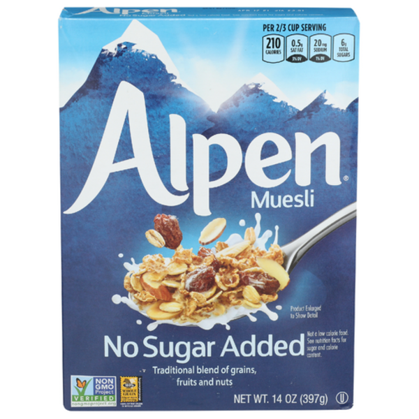 Alpen No Sugar Added Muesli Cereal