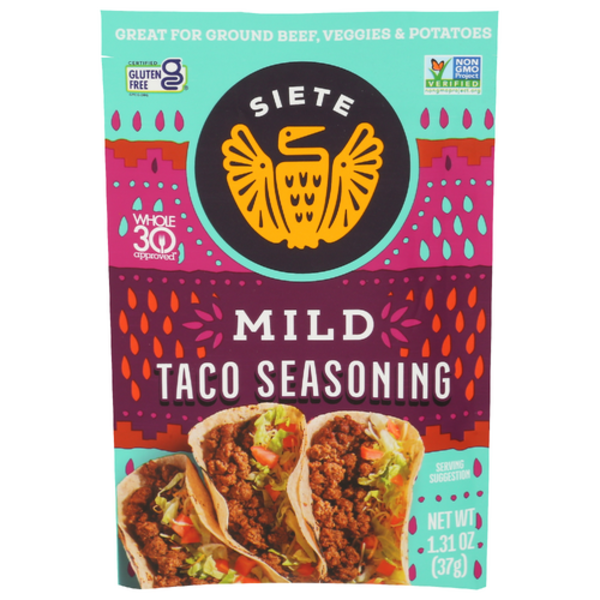 Siete Mild Taco Seasoning