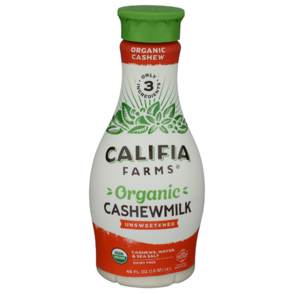 Califia Farms Organic Unsweetened Cashewmilk