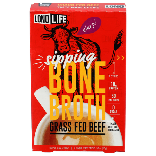 Lono Life Beef Bone Broth Stick Packs