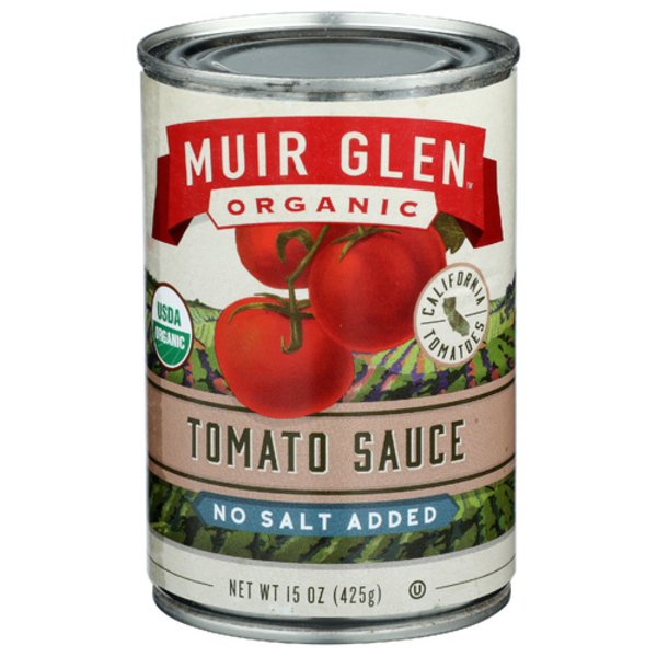 Muir Glen Organic Tomato Sauce - No Salt Added