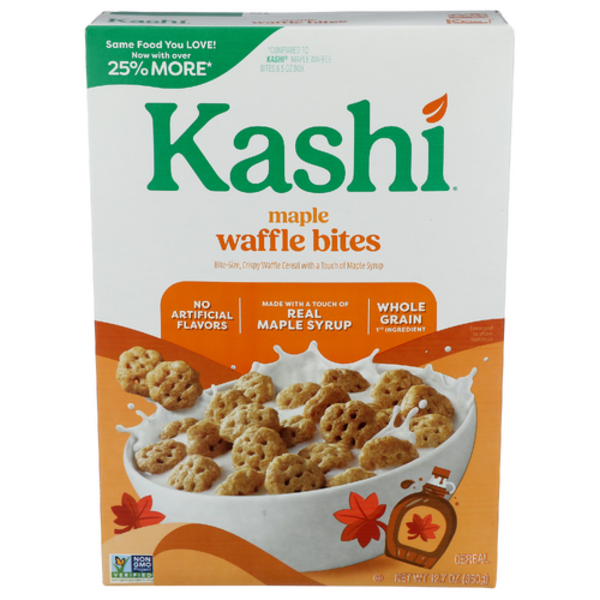 Kashi Maple Waffle Bites Cereal