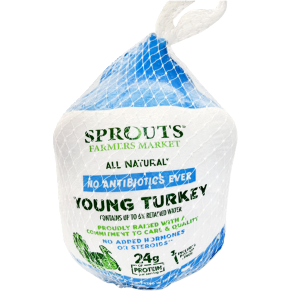 Sprouts Frozen, All-Natural Turkey, No Antibiotics Ever, 8-16 Lb., Limit 2