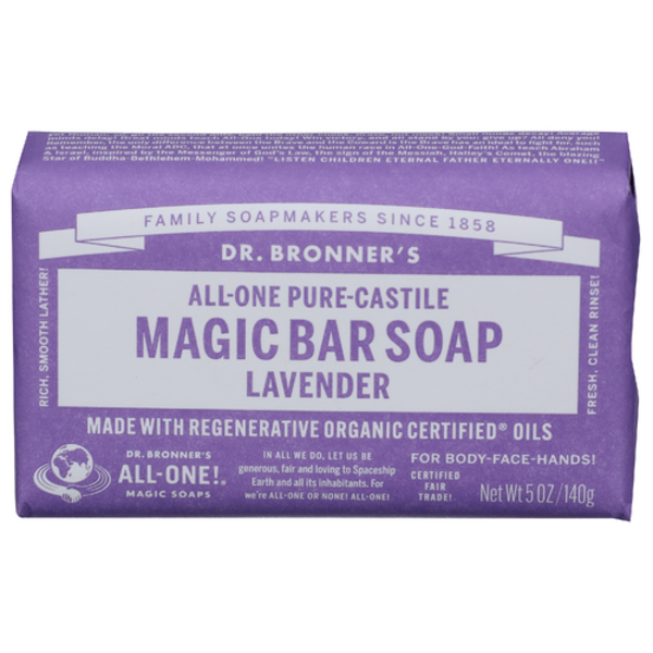 Dr. Bronner's Lavender Bar Soap