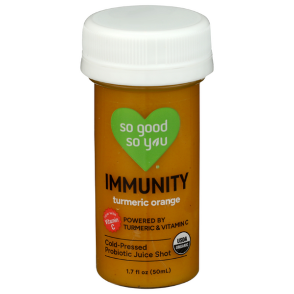 So Good So You Immunity Turmeric Probiotic Shot