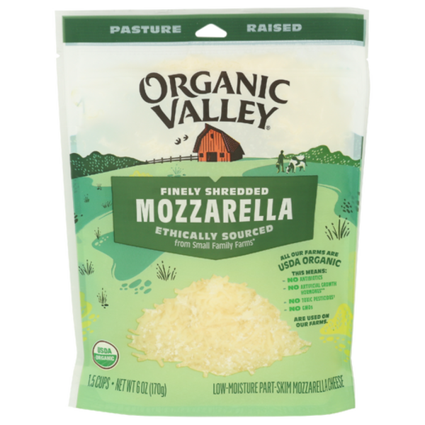 Organic Valley Organic Shredded Mozzarella Cheese