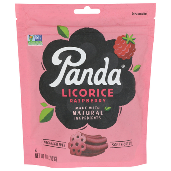 Panda All Natural Raspberry Licorice