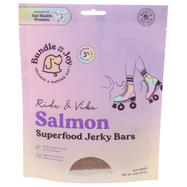 Bundle X Joy Salmon Superfood Jerky Bars Dog Treats