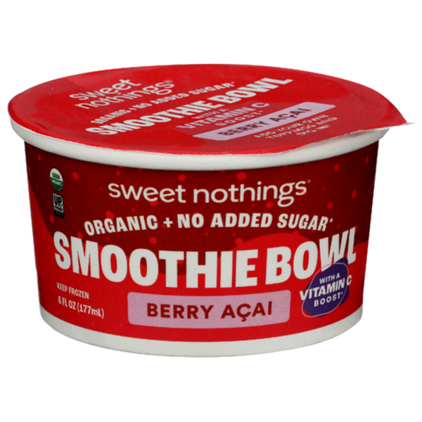 Sweet Nothings Organic No Sugar Added Berry Acai Bowl