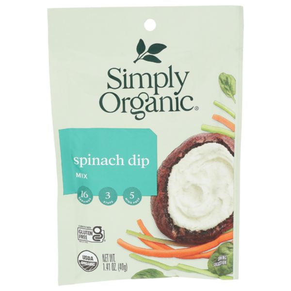 Simply Organic Spinach Dip Mix