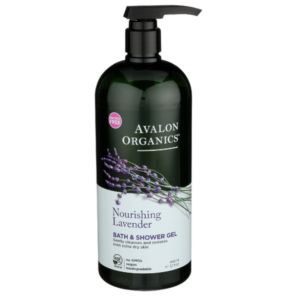 Avalon Organics Lavender Bath & Shower Gel