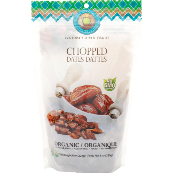United With Earth Organic Chopped Dates