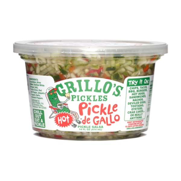 Grillo's Pickles Hot Pickle De Gallo