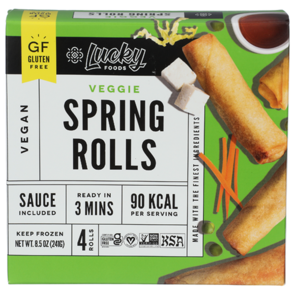 Lucky Foods Veggie Spring Rolls