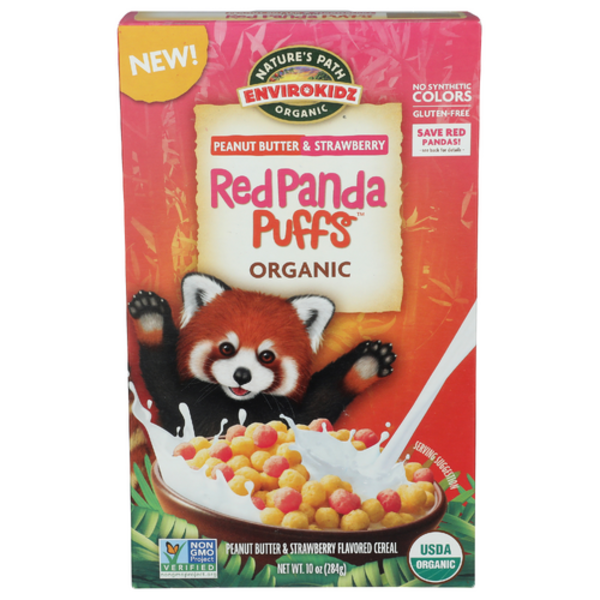 Nature's Path Organic Red Panda Puffs Cereal