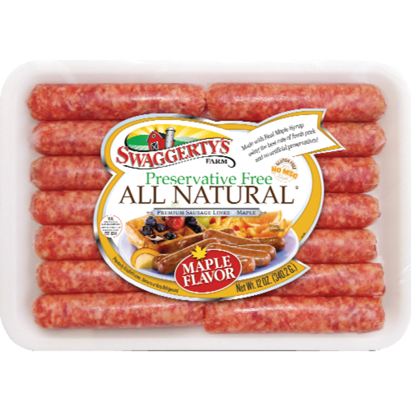 Swaggerty's Farm All Natural Maple Flavored Sausage Links