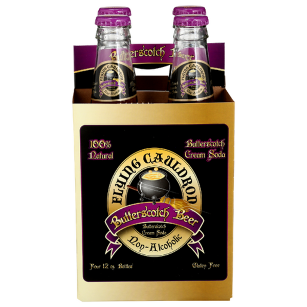 Flying Cauldron Butterscotch Beer Cream Soda 4 Pack