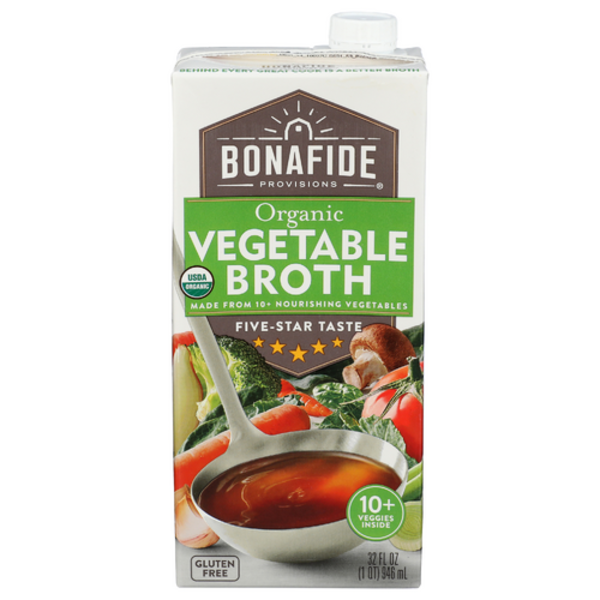 Bonafide Provisions Organic Vegetable Broth
