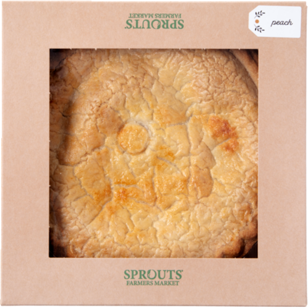 Fresh Baked Double Crust Peach Pie