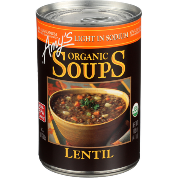 Amy's Low Sodium Organic Lentil Soup