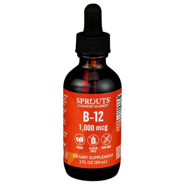Sprouts B12 Liquid Sublingual Alcohol Free