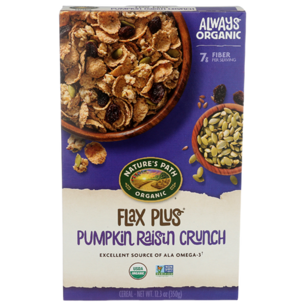 Nature's Path Organic Flax Plus Pumpkin Raisin Crunch