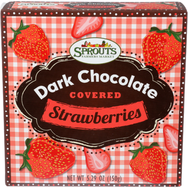Sprouts Dark Chocolate Covered Strawberries