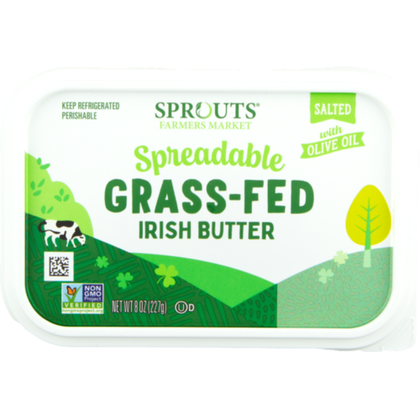 Sprouts Grass-Fed Spreadable Irish Butter