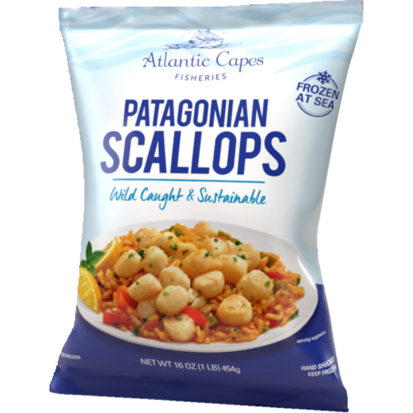 Atlantic Capes Fisheries Atlantic Capes Wild Caught Patagonian Scallops 80/120 Count