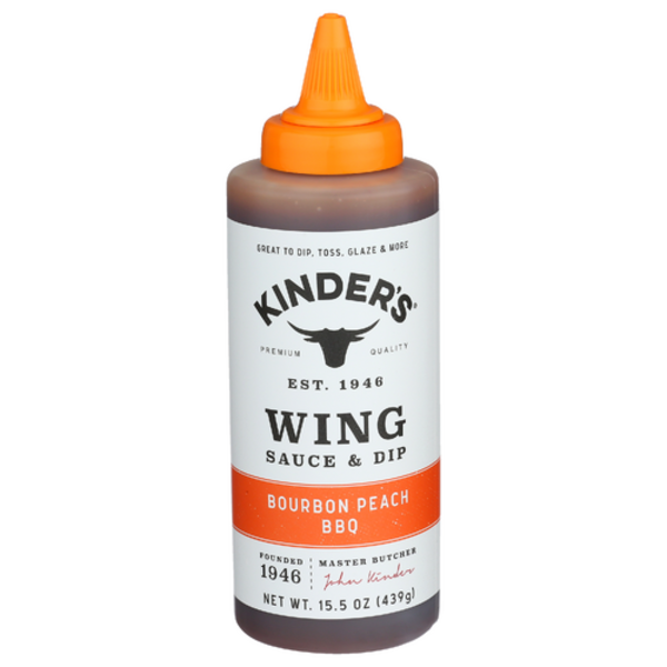 Kinder's Bourbon Peach BBQ Wing Sauce